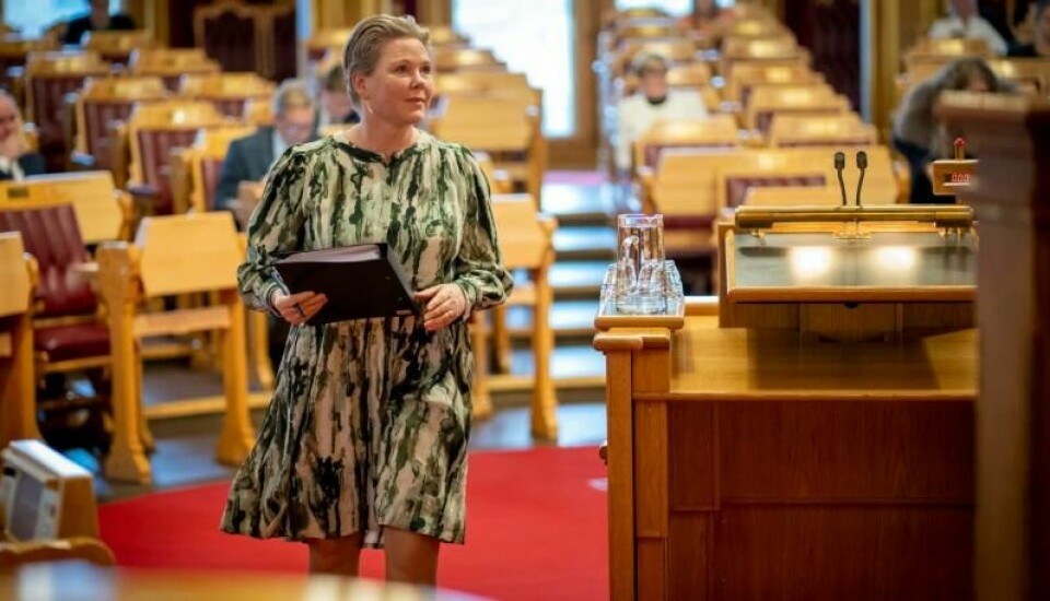 – Utviklingspolitikken har blitt stadig tettere sammenvevd med den øvrige utenrikspolitikken og sikkerhetspolitikken, sier utviklingsminister Anne Beate Tvinnereim (Sp).