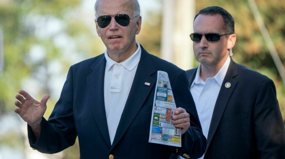 Israels drap på Hizbollah-leder Hassan Nasrallah gir en grad av rettferdighet til hans mange ofre, sier USAs president Joe Biden. Foto: Mark Schiefelbein / AP / NTB