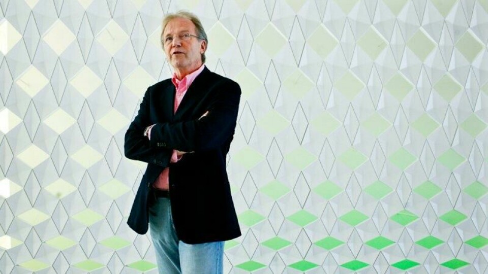 Bjørn Simensen fotografert i den nye Operaen i 2008.