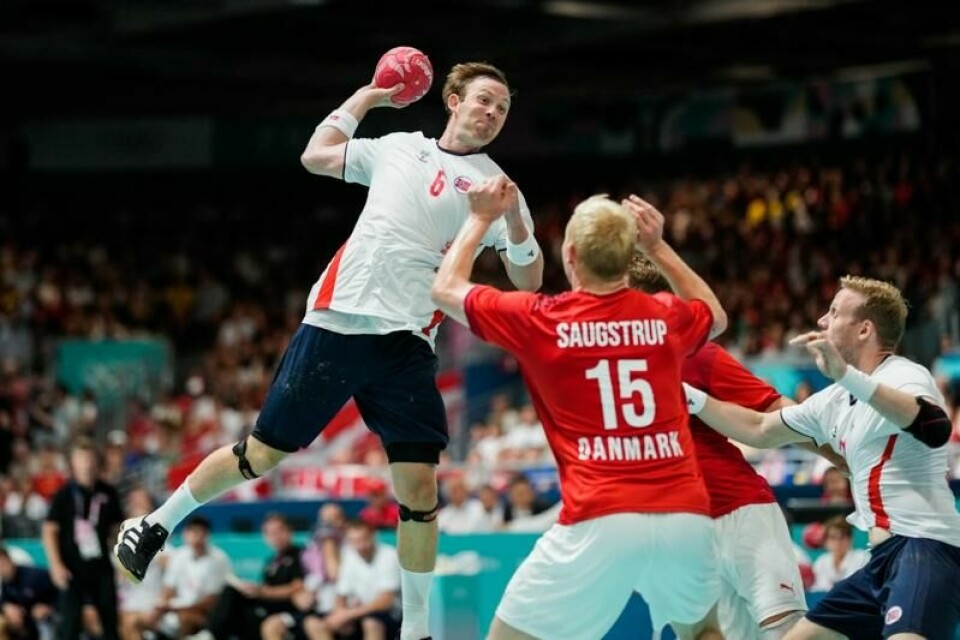 Sander Sagosen og Norge vant mot Egypt i VM-oppkjøringen onsdag kveld.
