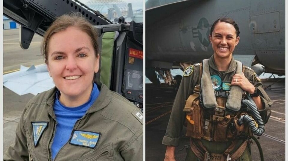 Lyndsay P. Evans og Serena N. Wileman omkom da flyet de førte gikk i bakken 15. oktober.