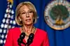 Tidligere utdanningsminister Betsy DeVos. Foto: Manuel Balce Ceneta / AP / NTB