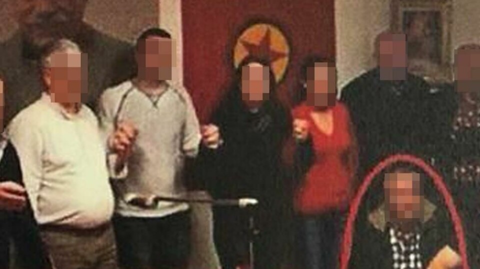 Dette bildet er fra et møte i Stavanger, og brukes i tyrkiske media og av den tyrkiske sikkerhetstjenesten i rettsprosessen mot den ene taxisjåføren fra Rogaland.