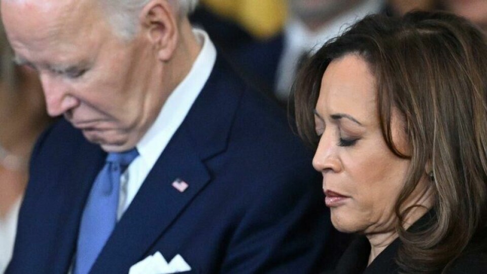 Tidligere president Joe Biden mistet sikkerhetsklareringen i februar. Nå mister også tidligere visepresident Kamala Harris sikkerhetsklareringen.