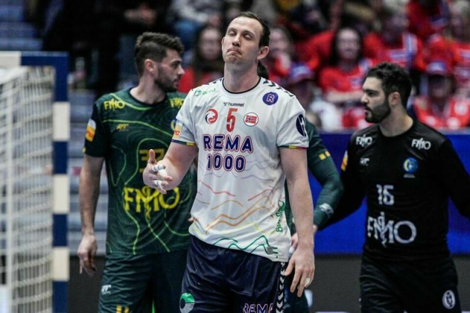 Sander Sagosen og det norske laget var ikke effektive nok i åpningskampen i VM mot Brasil.