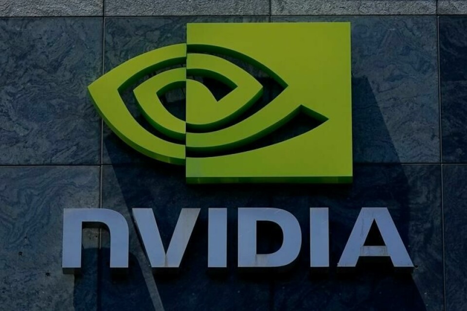 Amerikanske Nvidia er verdens mest verdifulle selskap.
