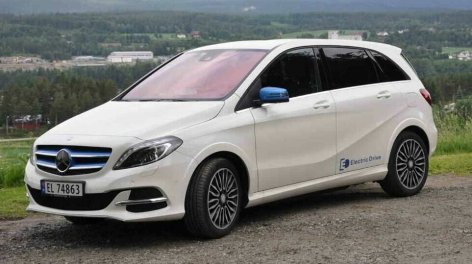 Mercedes B-Klasse Electric Drive har vært en stor suksess i Norge, men nå er det straks slutt.