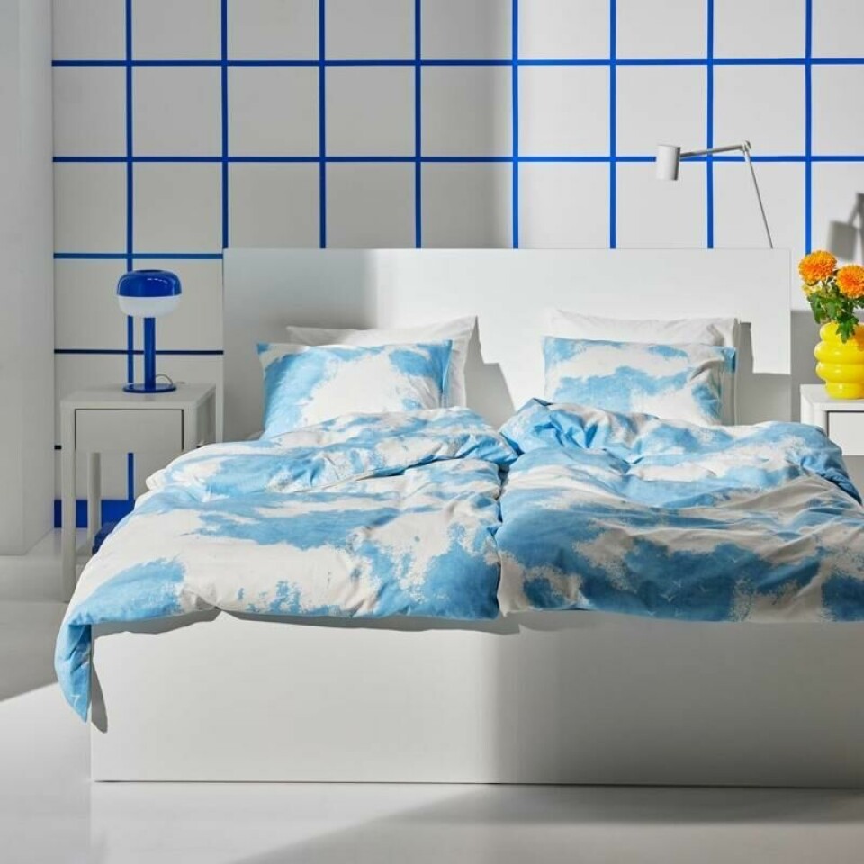 Sven Fristedt designet opprinnelig dette funky sengesettet på 60-tallet. Nå blir det igjen å se i Ikea-varehusene. Sven Fristedt designet opprinnelig dette funky sengesettet på 60-tallet. Nå blir det igjen å se i Ikea-varehusene. Foto: Ikea