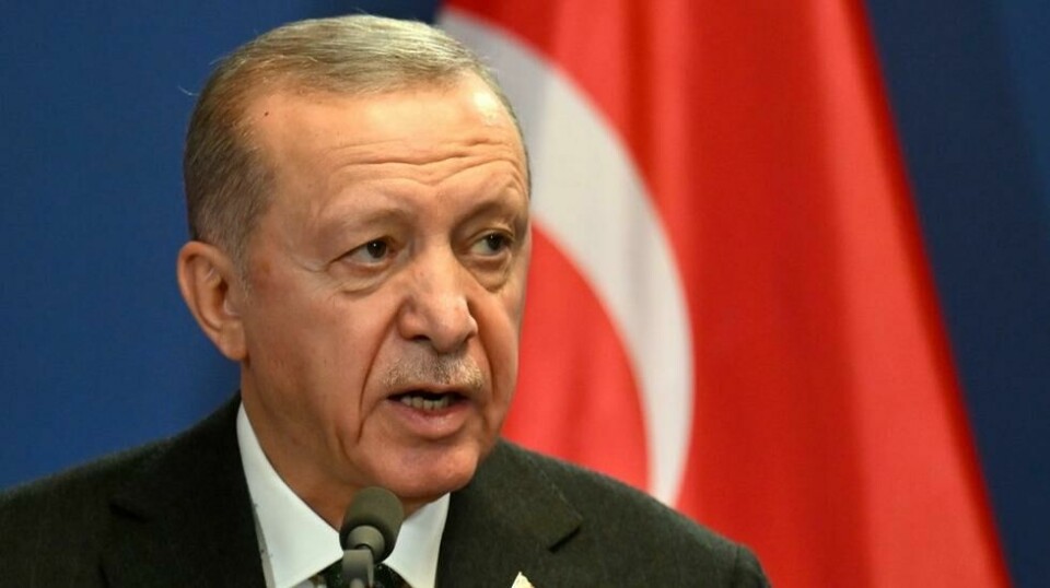 Tyrkias president Recep Tayyip Erdogan.