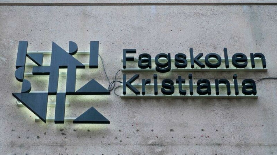 Fagskolen Kristiania er en av 18 skoler som får økte midler. Den får 3,4 millioner kroner.