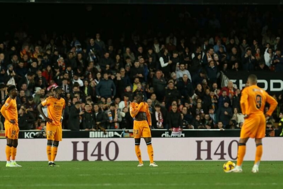 Real Madrid måtte slite for uavgjort mot Valencia.