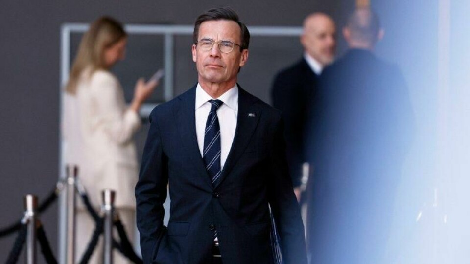 I EU råder en dyp mistenksomhet om Russland og Vladimir Putins hensikter, sier Sveriges statsminister Ulf Kristersson.