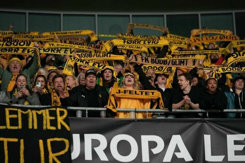 Glimt-fansen har mye å juble for u europaligaen denne sesongen.
