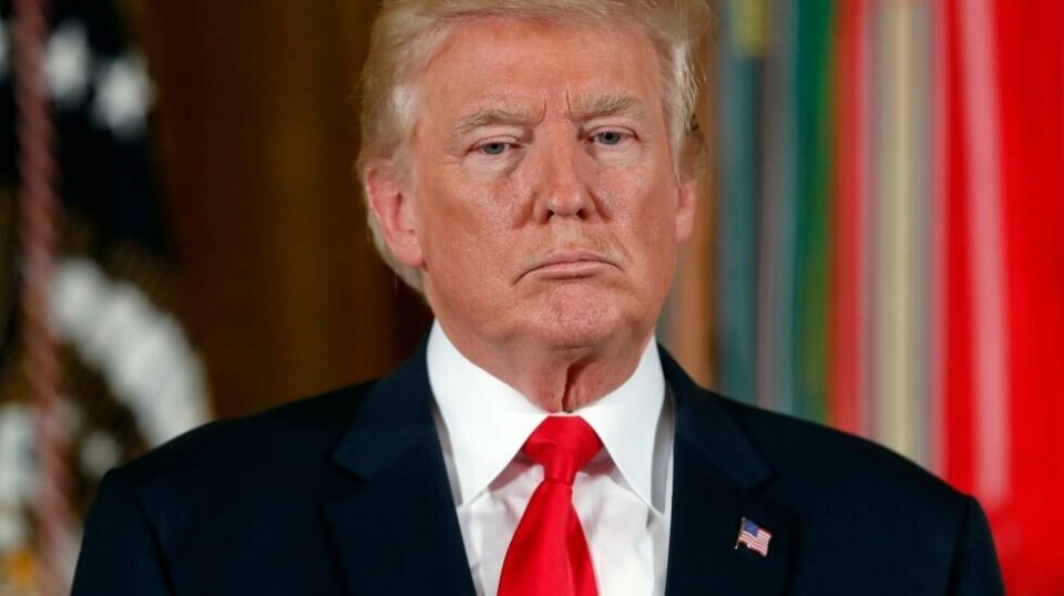 75 prosent av alle amerikanere stoler ikke på Det hvite hus. Foto: Pablo Martinez Monsivais / AP / NTB scanpix