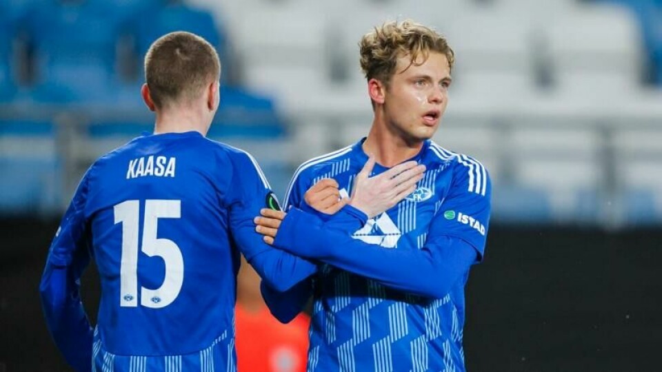 Frederik Ihler og Markus Kaase scoret begge for Molde torsdag.