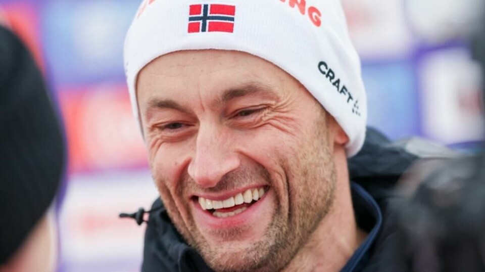 Petter Northug i målområdet etter å ha blitt blant de åtte beste i NM.