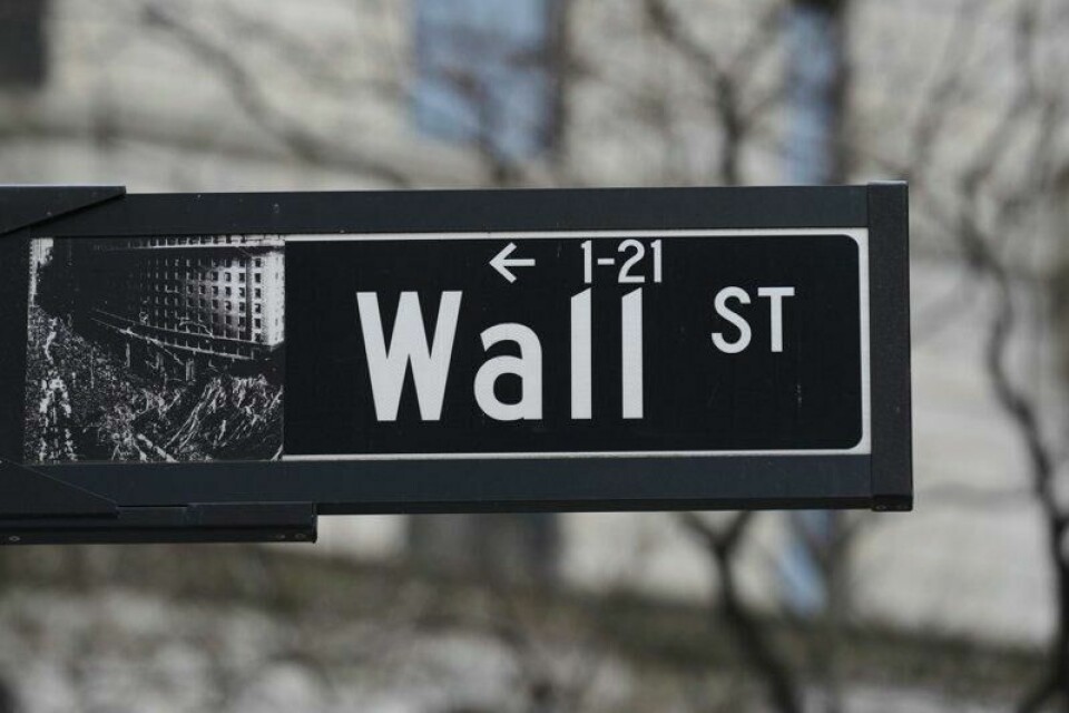 Det er røde tall i sikte på børsene i Wall Street i USA.