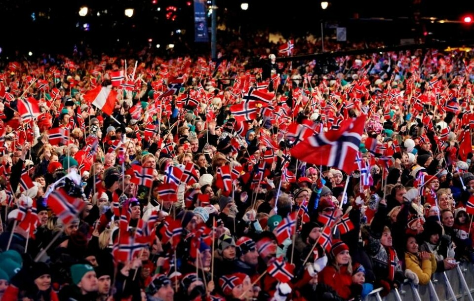 Et folkehav møtte utøverne på medaljeseremoniene under Oslo-VM i 2011. Et folkehav møtte utøverne på medaljeseremoniene under Oslo-VM i 2011. Foto: Morten Holm / NTB scanpix