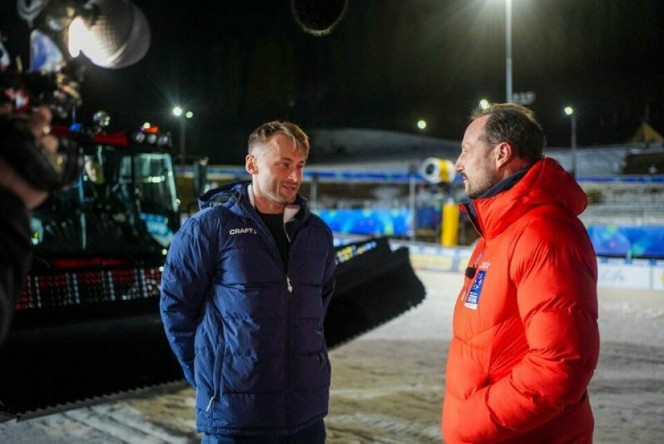 Petter Northug dropper sprintstafetten i NM.