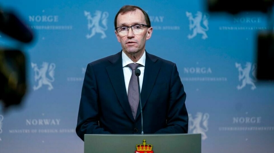 – Russlands krig mot Ukraina er et alvorlig brudd på folkeretten, understreker utenriksminister Espen Barth Eide.