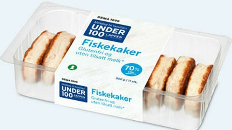 Disse fiskekakene skal være melkefrie, men tilbakekalles fordi de kan inneholde spor av melk.