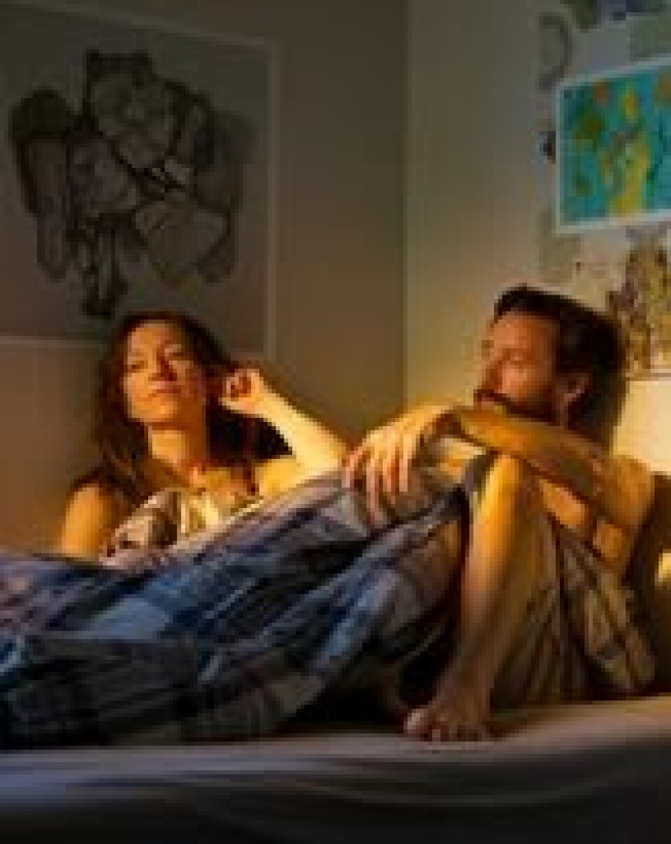 «Kjærlighet» med Andrea Bræin Hovig i hovedrollen har romjulspremiere, etter verdenspremiere i Venezia neste måned. «Kjærlighet» med Andrea Bræin Hovig i hovedrollen har romjulspremiere, etter verdenspremiere i Venezia neste måned. Foto: Agnete Brun / Motlys / handout / NTB