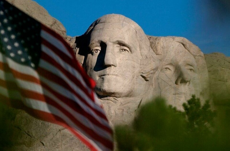 Nordmenn som vil se Mount Rushmore i USA bør fra og med i dag forholde seg til nye reiseråd fra UD.