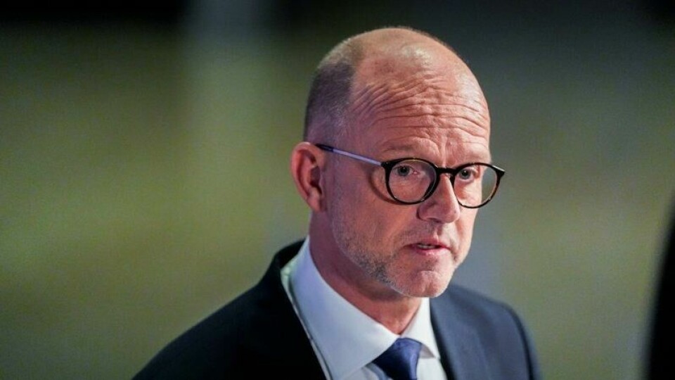 NHO-leder Ole Erik Almlid sier Norge ikke rammes direkte av EUs gjengjeldelsestoll mot USA.