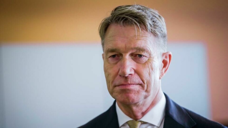 Olje- og energiminister Terje Aasland (Ap).