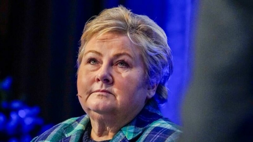 Høyre-leder Erna Solberg ønsker ikke å utrede spørsmålet om aktiv dødshjelp.