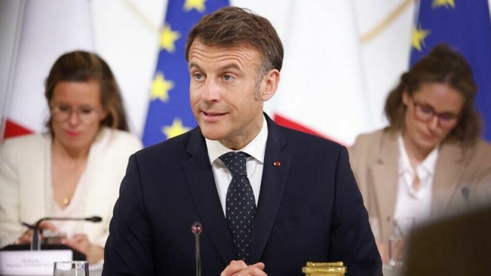 Få opp farten, er budskapet fra Emmanuel Macron til Vladimir Putin.