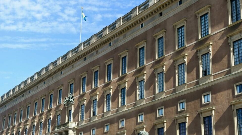 Stockholms slott på et bilde tatt i 2013. Foto: Leif R Jansson / NTB
