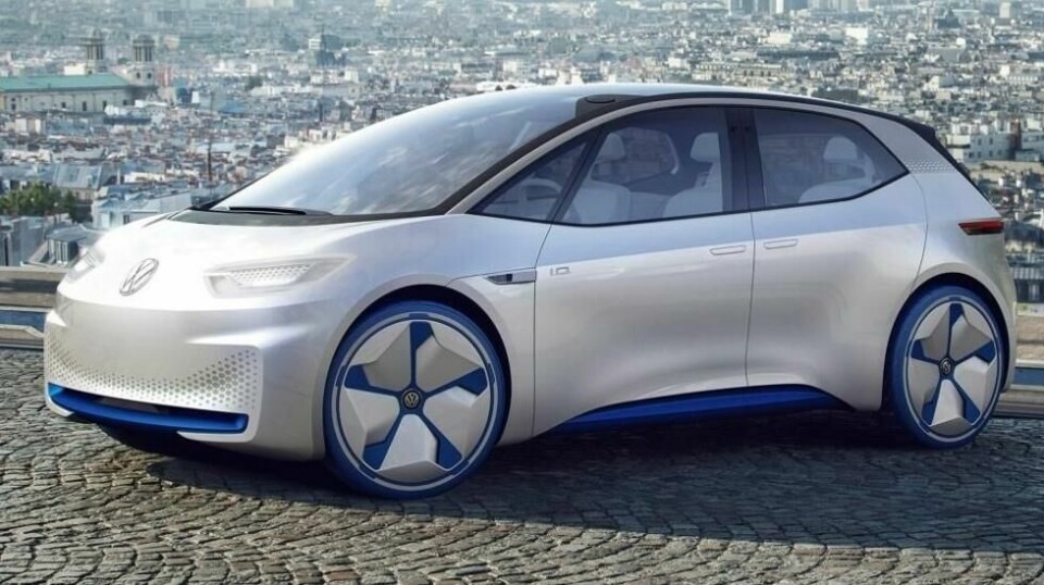 VWs futuristiske konseptbil, helelektriske ID, har vært vist på flere bilutstillinger det siste året. Nå loves det at den skal bli en prisvinner når den kommer på markedet rundt 2020.