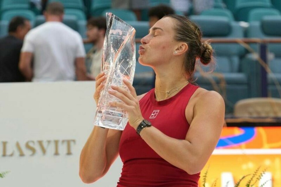 Aryna Sabalenka vant i Miami.