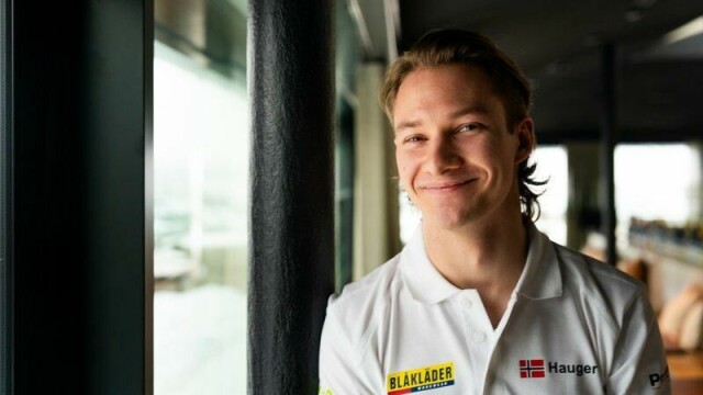 Dennis Hauger trives i Indy NXT i USA.