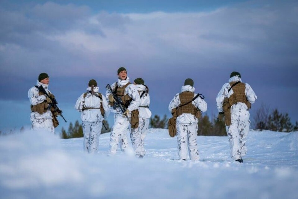 Alle mellom 19 og 44 år er vernepliktige i Norge.