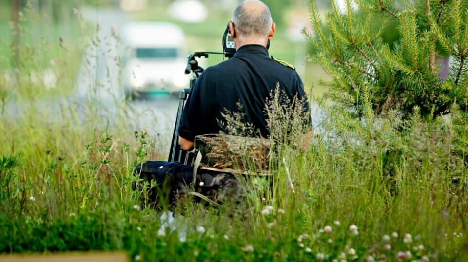Utrykningspolitiet (UP) og politidistriktene får nå nye laserverktøy som de håper skal gi bedre rettssikkerhet. Illustrasjonsfoto: Stian Lysberg Solum / NTB