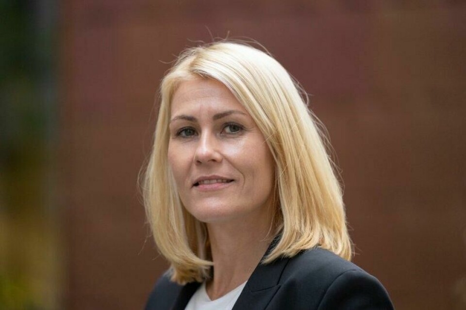 Sjefen i Microsoft Norge, Kristine Dahl Steidel, sier at KI er helt nødvendig i det norske arbeidslivet der det allerede er for få folk til å møte behovene. Sjefen i Microsoft Norge, Kristine Dahl Steidel, sier at KI er helt nødvendig i det norske arbeidslivet der det allerede er for få folk til å møte behovene. Foto: Terje Bendiksby / NTB