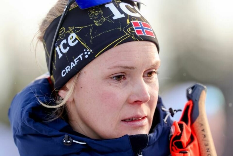 Karoline Offigstad Knotten under sesongåpningen på Sjusjøen.