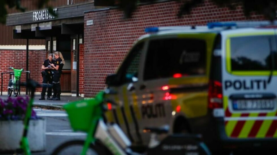 Bilde fra Oslo i fgjor sommer: Politiet jaktet, ifølge VårtOslo, på fem-seks personer i 15-16-årsalderen etter at en jente ble slått ned og forsøkt ranet på Majorstuen.