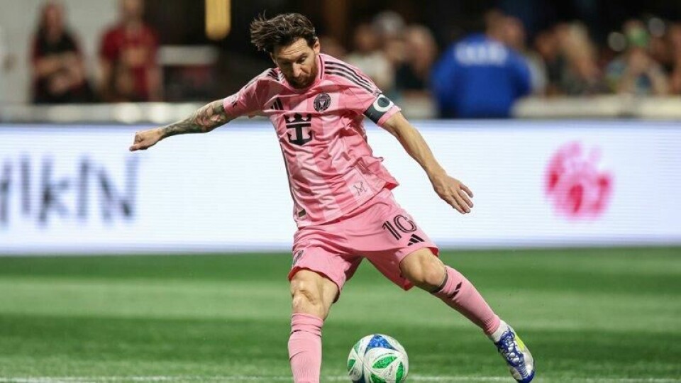 Lionel Messi pådro seg en lyskeskade i Inter Miamis seier over Atlanta United i helgen.