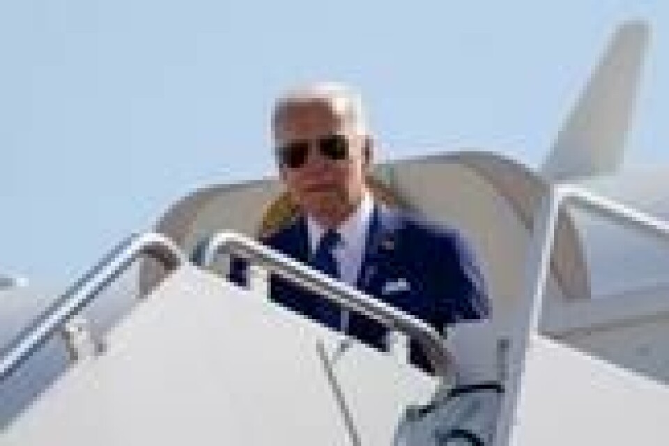 USAs president Joe Biden svarte nei på spørsmålet om han mente Russland burde settes på USAs liste over statlige sponsorer av terrorisme. USAs president Joe Biden svarte nei på spørsmålet om han mente Russland burde settes på USAs liste over statlige sponsorer av terrorisme. Foto: Carolyn Kaster / AP / NTB
