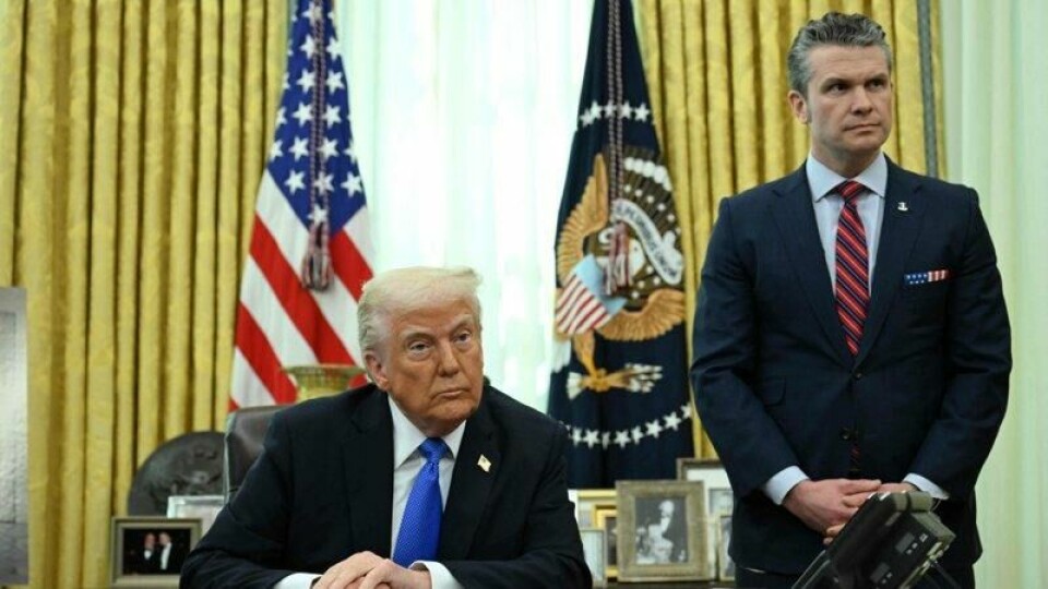 USAs president Donald Trump har fortsatt full tillit til sitt nasjonale sikkerhetsteam på tross av lekkasjen.