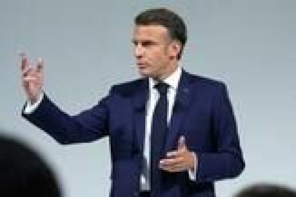 Frankrikes president Emmanuel Macron. Frankrikes president Emmanuel Macron. Foto: Michel Euler / AP / NTB