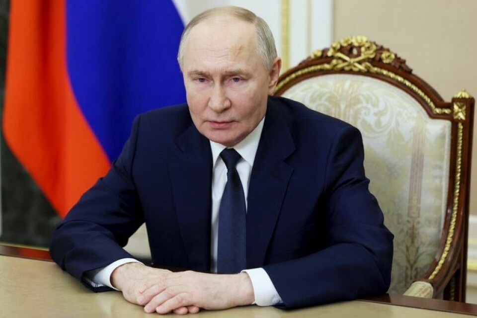 Samtalene som nå er innledet mellom USA og Russland, gir en viss grunn til håp, sier Russlands president Vladimir Putin.