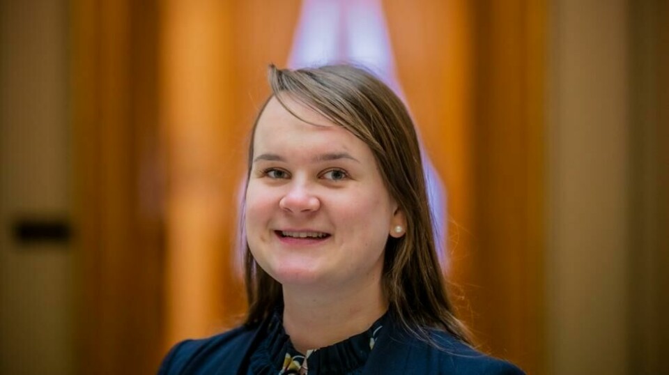 Marit Knutsdatter Strand gir seg som for Oppland Senterparti. Foto: Stian Lysberg Solum / NTB