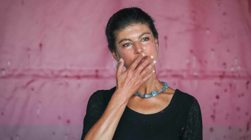 Lederen for Sahra Wagenknecht-alliansen (BSW) Sahra Wagenknecht.