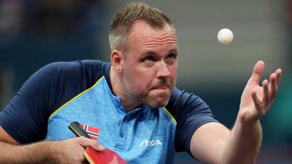 Bordtennisspiller Tommy Urhaug vant gull i Paralympics. Foto: REUTERS/Maja Smiejkowska