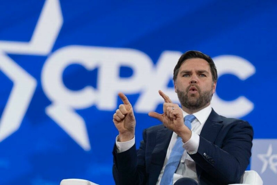 USAs visepresident J.D. Vance forsvarte samtalene mellom USA og Russland om Ukraina da han talte på en konservativ politisk konferanse i Maryland torsdag.