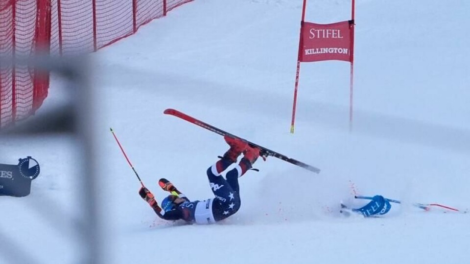 Mikaela Shiffrin faller i jakten på sin 100. verdenscupseier.